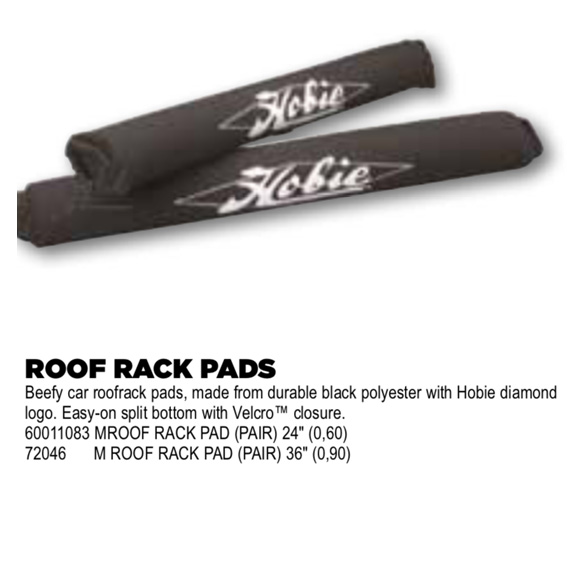 Hobie sales rack pads